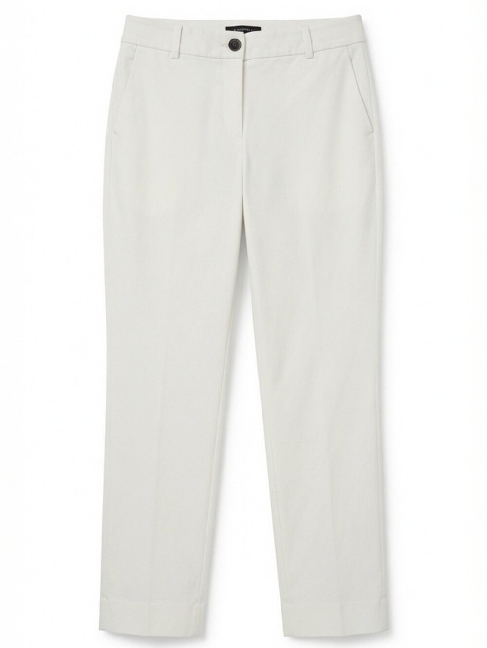 J.Crew Cameron Slim Crop Pant White Bi-Stretch Trouser K2916 Size 6